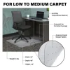 Regency Office Products Gripper Office Chair Mat (For Carpets)^ Office Desks|Desk Accessories
