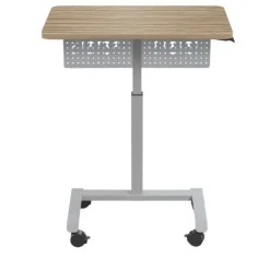 Mooreco Grow & Roll Teacher Desk & Avid File Cabinet Package^ Teacher Desks|Instructor Desks