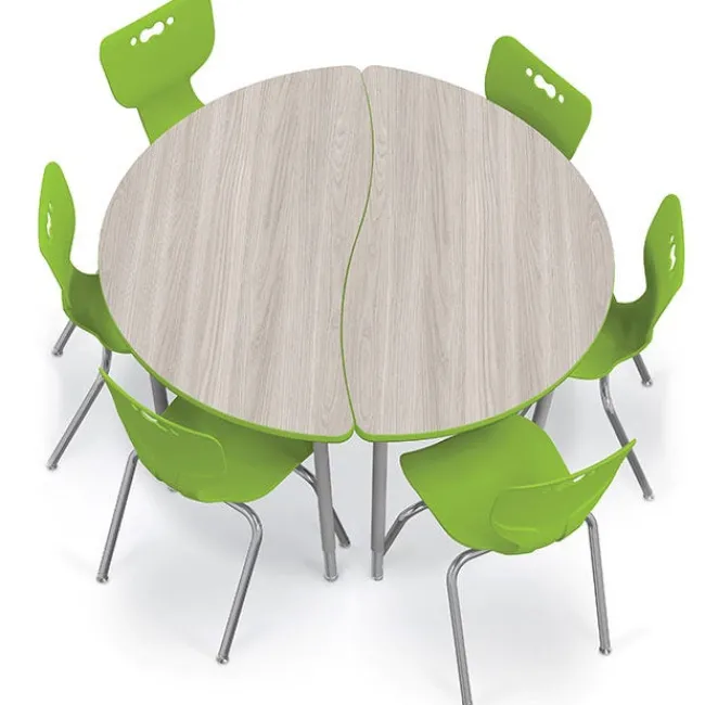 Mooreco Half Round Creator Table & Hierarchy Chair Package^ Activity Tables & Chairs|Activity Table & Chair Packages