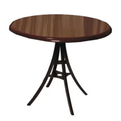 Ultra-Play Hamilton Outdoor Round Table- Solid Metal Top^ Cafe Tables|Café