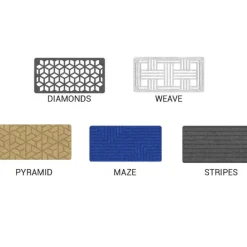 Screenflex Haven Acoustic Wall Tiles - Set of 4^ Acoustic Panels