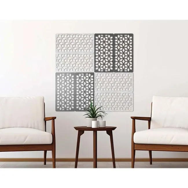 Screenflex Haven Acoustic Wall Tiles - Set of 4^ Acoustic Panels