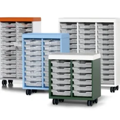 Great Openings Helpmate Storage Carts^ Tote & Bin Storage|Mobile Cabinets