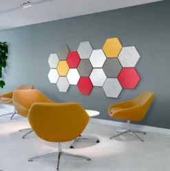 Ghent Hex Acoustic Panel^ Bulletin Boards|Acoustic Panels