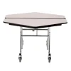 National Public Seating Hexagon Mobile Tables by NPS^ Cafeteria|Cafeteria Tables
