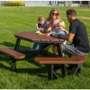 Frog Furnishings Hex Outdoor Picnic Tables^ Picnic Tables|Outdoor Picnic