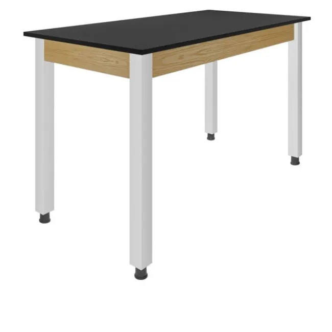 Diversified Spaces 30" H Hybrid Steel Table w/ Phenolic Top & Glides (54” W X 30” D)^ Science|Science Tables