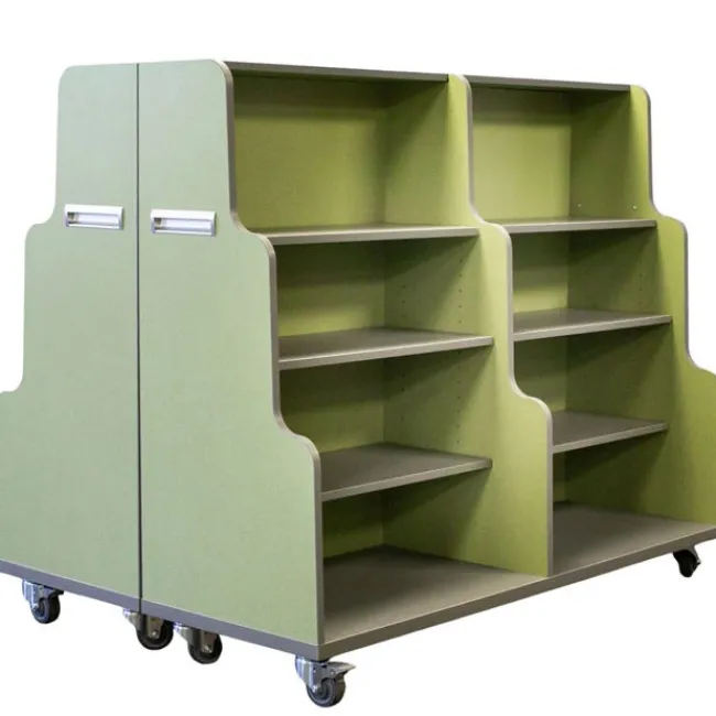 CEF Hideaway Bookshelf Storage Cart^ Bookcases