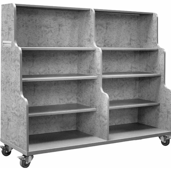 CEF Hideaway Bookshelf Storage Cart^ Bookcases