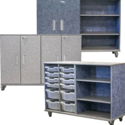 CEF Hideaway Mobile Credenzas^ Counter-Height Storage|Tote & Bin Storage