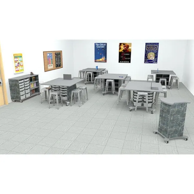 CEF Hideaway Storage Tables^ Makerspace & Shop