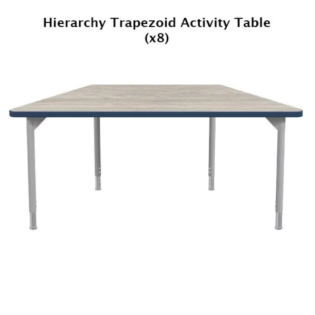 Mooreco Hierarchy Activity Table & Chair Classroom Package^ Classroom Desks & Chairs|Complete Classrooms