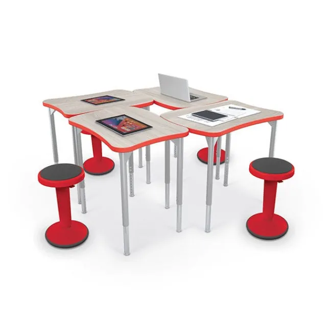 Mooreco Hierarchy Beluga Student Desk^ Collaborative Desks