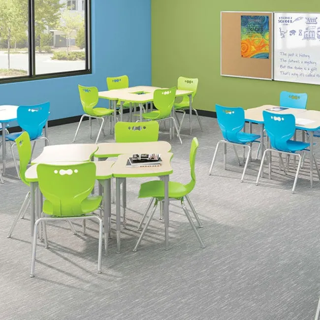 Mooreco Hierarchy Beluga Student Desk^ Collaborative Desks