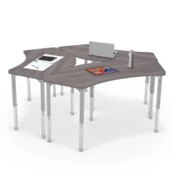 Mooreco Hierarchy Cheshire Collaborative Student Desks^ Collaborative Desks|Two Student Desks