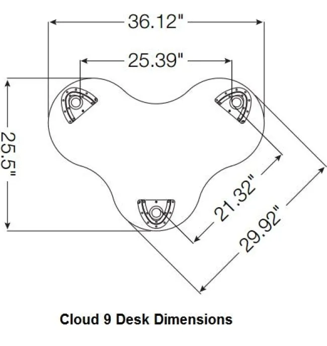 Mooreco Hierarchy Cloud 9 Collaborative Student Desk^ Collaborative Desks|Open Front School Desks