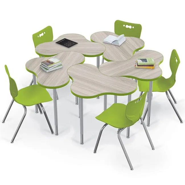 Mooreco Hierarchy Cloud 9 Collaborative Student Desk^ Collaborative Desks|Open Front School Desks