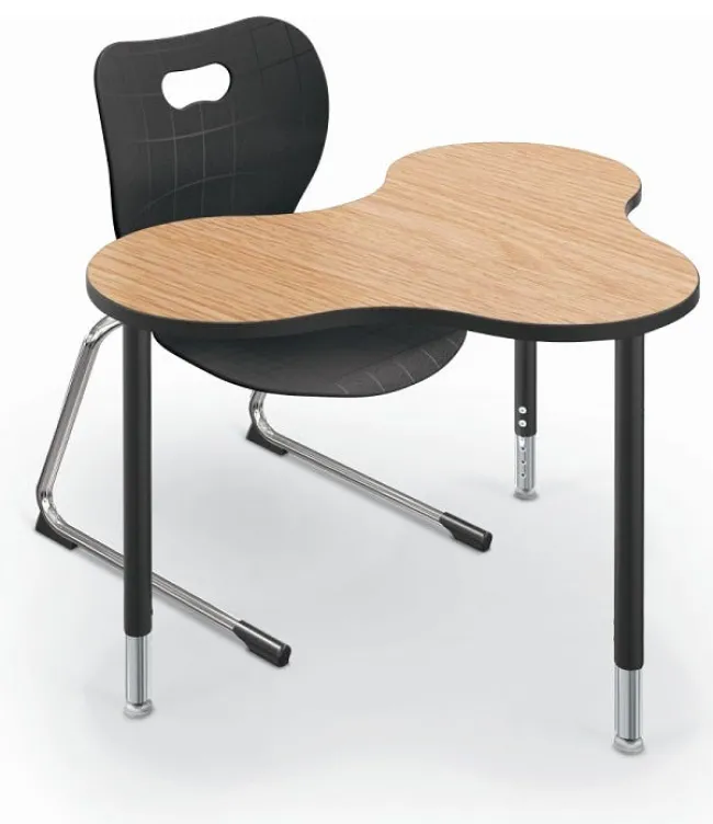 Mooreco Hierarchy Cloud 9 Collaborative Student Desk^ Collaborative Desks|Open Front School Desks