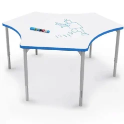 Mooreco Hierarchy CogNitiv Dry Erase Activity Table^ Dry Erase