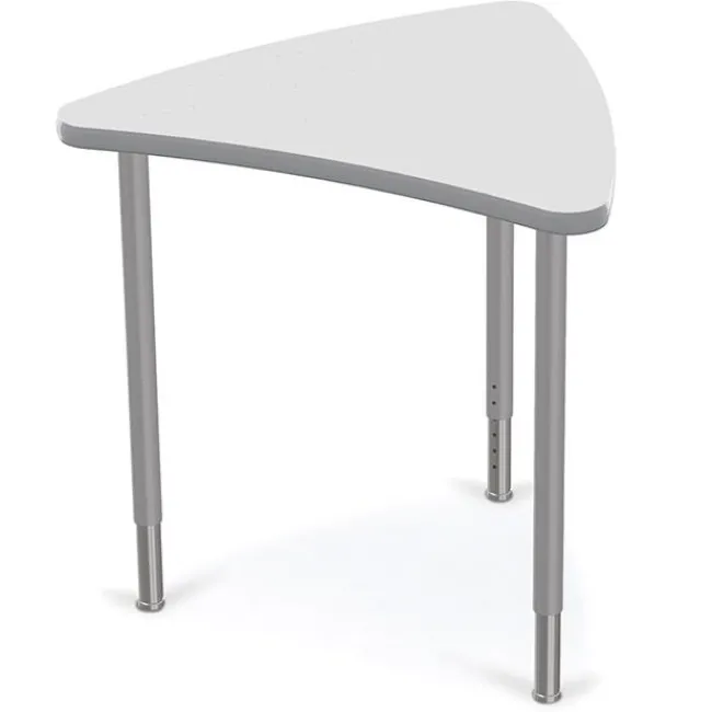 Mooreco Hierarchy Creator Chevron Desk with Dry Erase Top^ Collaborative Desks|Dry Erase Desks