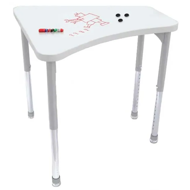 Mooreco Hierarchy Dry Erase Tile Collaborative Student Desk^ Collaborative Desks|Dry Erase Desks