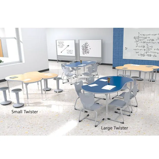 Mooreco Hierarchy Dry Erase Twister Table (Small)^ Dry Erase