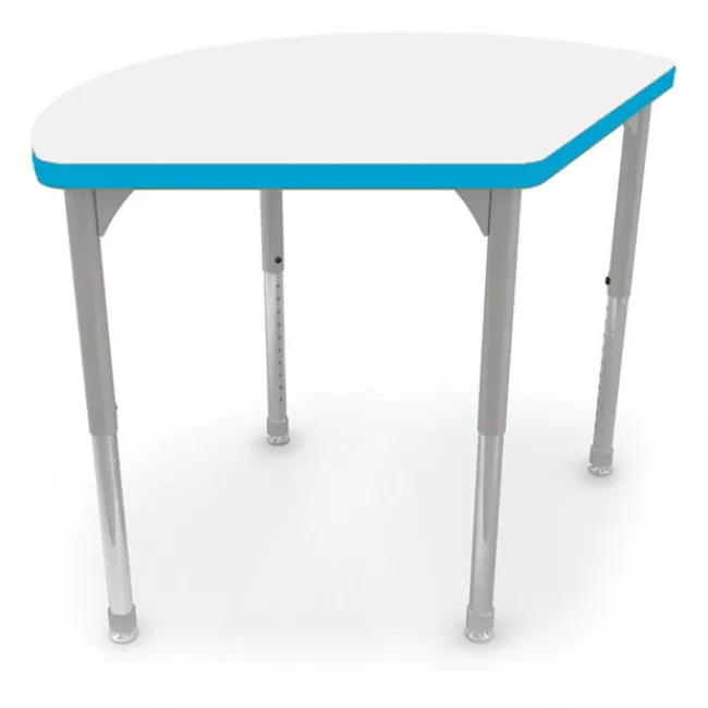 Mooreco Hierarchy Gather Dry Erase Collaborative Student Desk^ Collaborative Desks|Dry Erase Desks