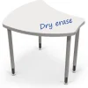Mooreco Hierarchy Shapes Desks with Dry Erase Top^ Collaborative Desks|Dry Erase Desks