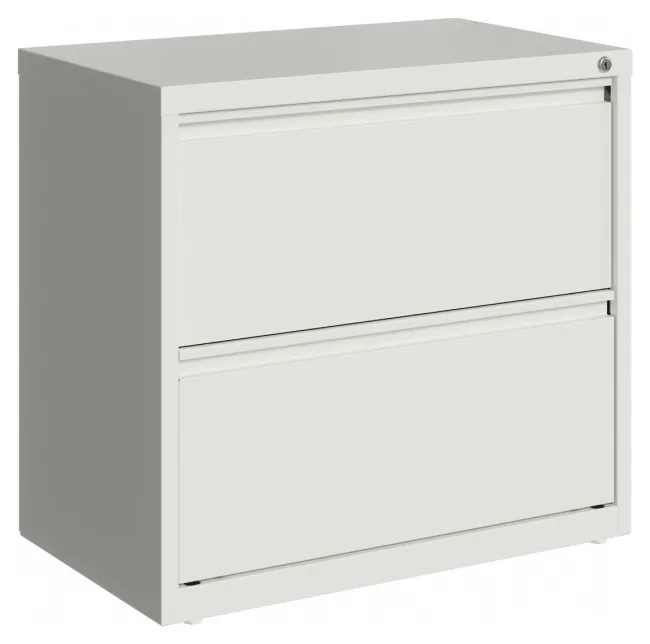 Hirsh Industries HL10000 Lateral File Cabinet (2 Drawer 30'' W)^ File Cabinets