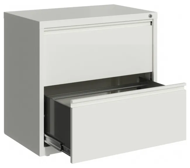 Hirsh Industries HL10000 Lateral File Cabinet (2 Drawer 30'' W)^ File Cabinets
