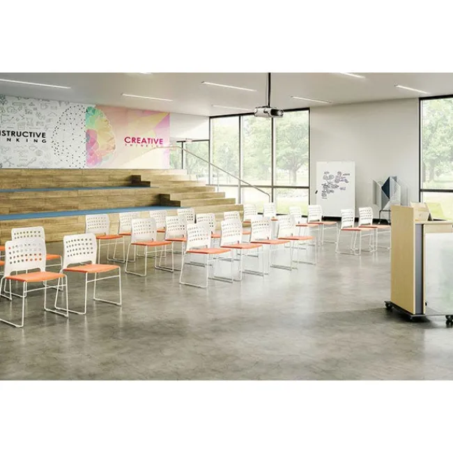 Community Hoopz Stacking Chair with Contoured Back^ Restaurant & Cafe|Cafe Chairs