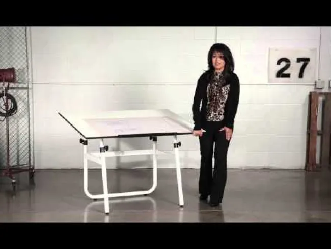 Safco Products Horizon Folding Drawing Table Top^ Drafting
