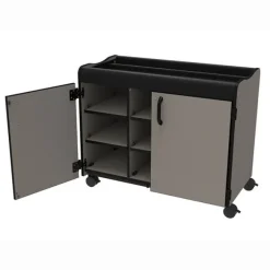 Marco Group Horizon Series Mobile Cubbie Storage Cabinet^ Tote & Bin Storage|Mobile Cabinets