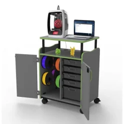 Marco Group Horizon Series Mobile 3D Printer Cart^ Tote & Bin Storage|Mobile Cabinets