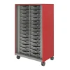 Allied Hutch Mobile Metal Tote Storage^ Tote & Bin Storage|Storage Carts