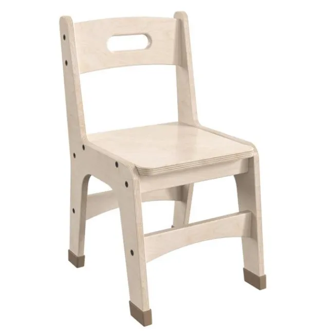Bright Beginnings 11.5"H Wooden Classroom Chair^Kids Kids Chairs