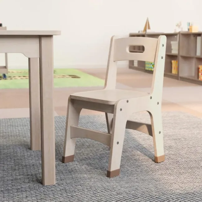Bright Beginnings 11.5"H Wooden Classroom Chair^Kids Kids Chairs
