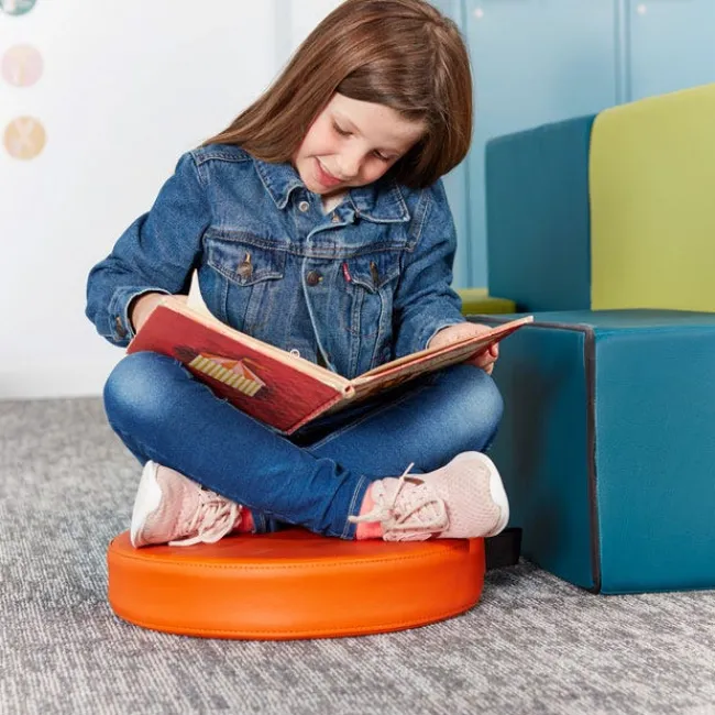 KI Imaginasium 10-Pack Blip Pads w/ Mobile Storage Caddy^ Soft Seating