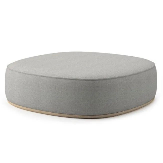 Community Indie Medium Square Pouf - 16-1/2" H^ Soft Seating