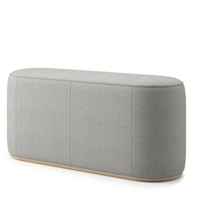 Community Indie Oval Bench - 25" H^ Soft Seating