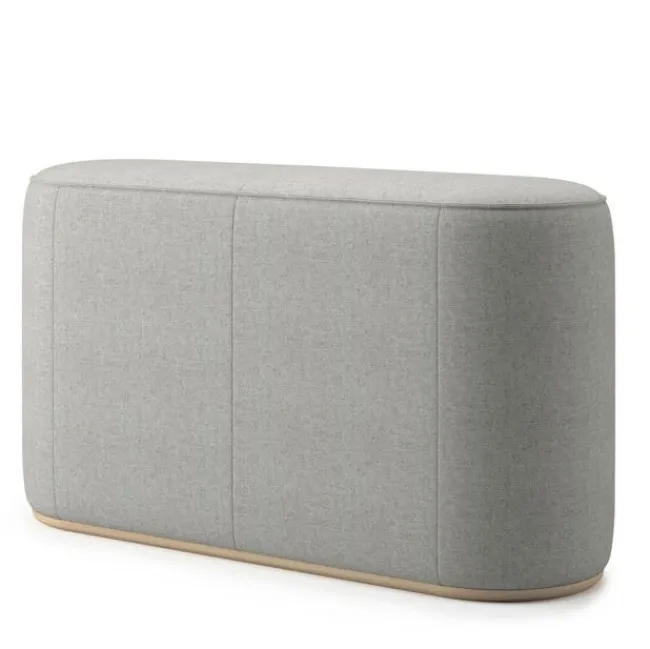 Community Indie Oval Bench - 31" H^ Soft Seating