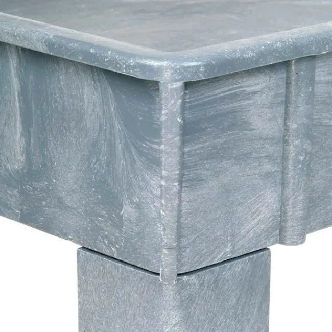 Global Industrial Industrial-Strength Gray Utility Cart w/ 2 Shelves & 5" Casters - 40"L x 26"W x 33"H^ Utility Carts