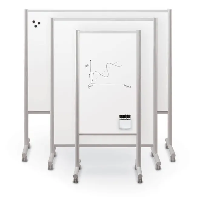 Mooreco INKLÜD Mobile Dry Erase Whiteboard^ Mobile Reversible Boards