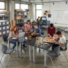 Allied Innovation N Epoxy Table with Casters (72'' W X 30'' D)^ Science|Science Tables