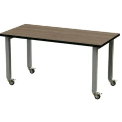 Allied Innovation N HPL Table with Casters (60'' W X 24'' D)^ Science|Science Tables
