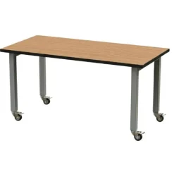 Allied Innovation N HPL Table with Casters (60'' W X 24'' D)^ Science|Science Tables