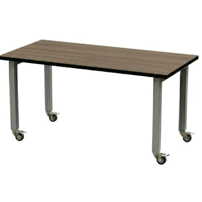 Allied Innovation N HPL Table with Casters (72'' W X 24'' D)^ Science|Science Tables