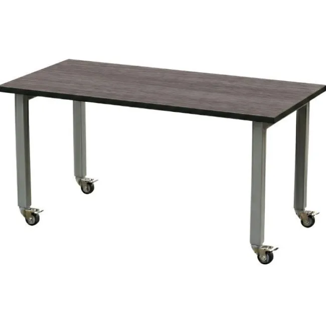 Allied Innovation N HPL Table with Casters (72'' W X 24'' D)^ Science|Science Tables