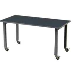 Allied Innovation N HPL Table with Casters (72'' W X 24'' D)^ Science|Science Tables