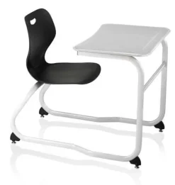 KI Intellect Wave Double Entry Classroom Desks^ Combo Chair Desks